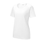 Sport-Tek Ladies PosiCharge Tri-Blend Wicking Scoop Neck ...