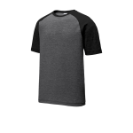 Sport-Tek PosiCharge Tri-Blend Wicking Raglan Tee.