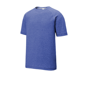 Sport-Tek PosiCharge Tri-Blend Wicking Raglan Tee.