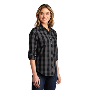 Port Authority Women's Everyday Plaid Shirt.