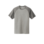 Sport-Tek PosiCharge Tri-Blend Wicking Raglan Tee.